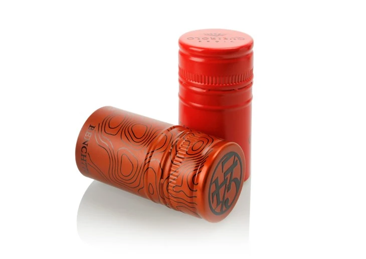 Anti-Counterfeiting Embossing Aluminum Cap suppliers
